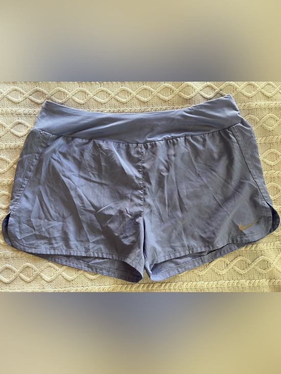 Nike Pants - Nike Dri-Fit Lilac Drawstring Waist Athletic Shorts Lined Women’s Size XL